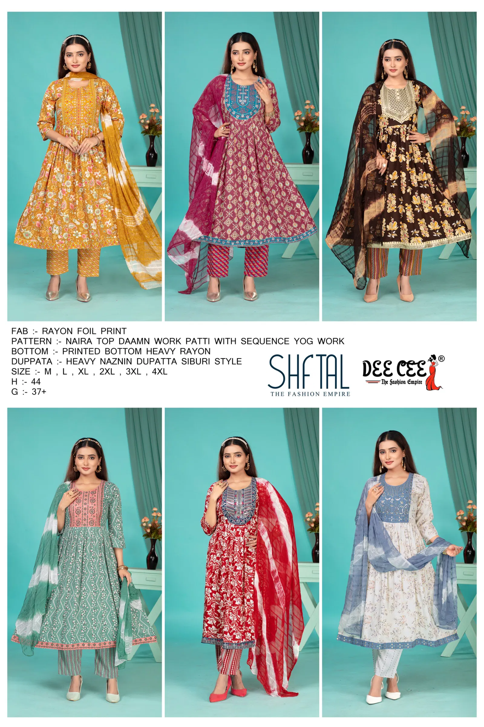 Shftal By Deecee Rayon Printed Kurti With Bottom Dupatta Suppliers In India